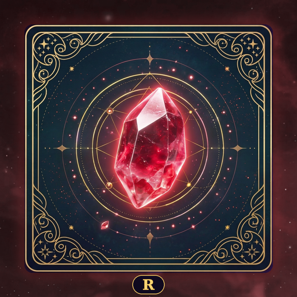 R Foundation realm card, Crimson Flame Crystal